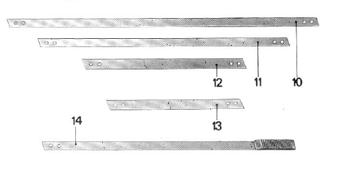 Комплект подвесных пластин К 547: купить в Воронеже