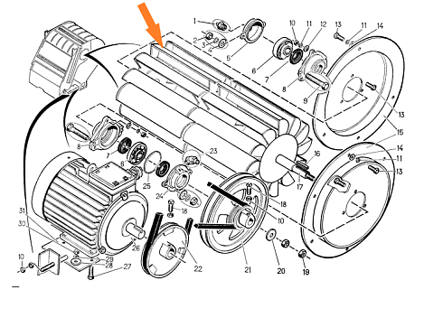 Вентилятор МПО 50.04.080: купить в Воронеже