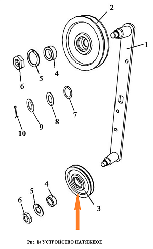 Ролик МСУ 08.200 (Под ремень Вб): купить в Воронеже