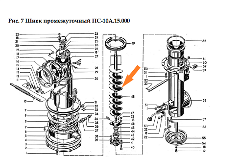 Шнек ПС-10.15.040: купить в Воронеже Шнек ПС-10.15.040: купить в Воронеже