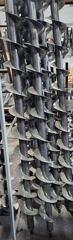 Шнек вторичной аспирации К 527, К 547 (мал цапфа левый): купить в Воронеже