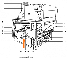 Механизм очистки решет ЗВТ 87.000: купить в Воронеже