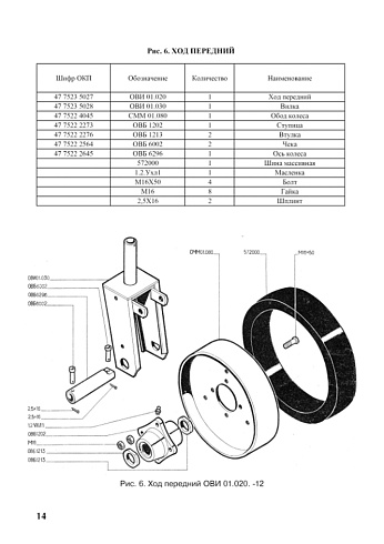 Ход передний ОВИ 01.020: купить в Воронеже Ход передний ОВИ 01.020: купить в Воронеже