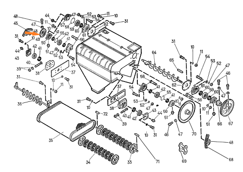 Звездочка Н 022.020-09 (z=25 t=15,875 ф=30): купить в Воронеже