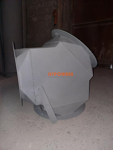 Клапан ручной симметричный ф300мм уг45гр (распределитель) : купить в Воронеже