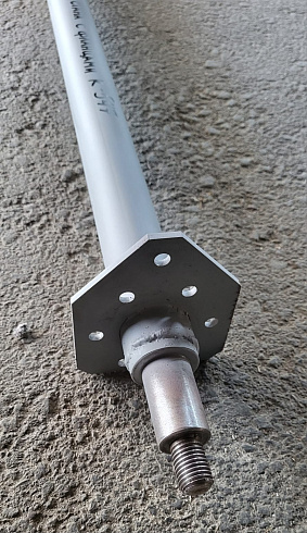 Вал нижнего решетного стана с фланцами К 547: купить в Воронеже