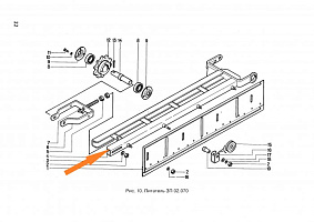 Рама питателя ЗП 02.150 (длинная 2150мм.): купить в Воронеже