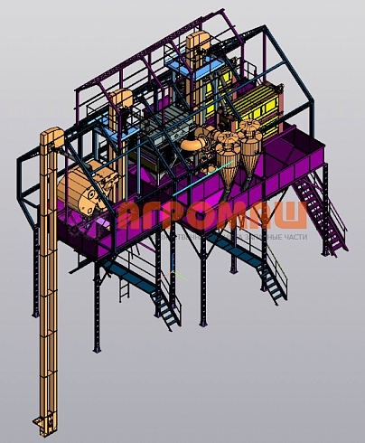 Машина предварительной очистки МПО-100: купить в Воронеже