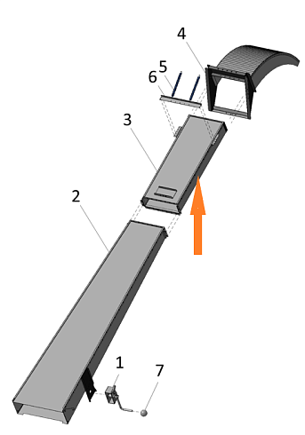 Лоток А-100-07.04.02.00 (Труба А-100): купить в Воронеже Лоток А-100-07.04.02.00 (Труба А-100): купить в Воронеже