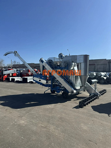 Очиститель вороха самопередвижной ОВС-25 цинк с циклоном и триммером: купить в Воронеже