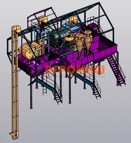 Металлоконструкция: Двухбункерный: купить в Воронеже