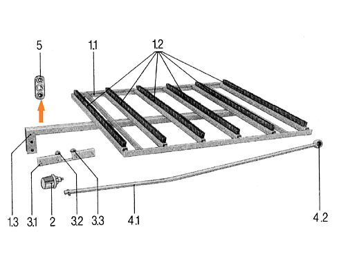 Втулка тяг щёточного механизма (Прямоугольный): купить в Воронеже