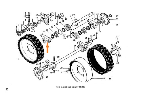 Корпус подшипника Н 026.058 (под 11206) ф =30: купить в Воронеже