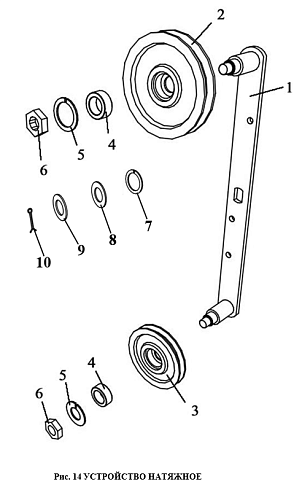 Натяжное устройство ЗВТ 93.000: купить в Воронеже