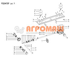 Крышка с редукторами ПЗС 100.06.030 : купить в Воронеже
