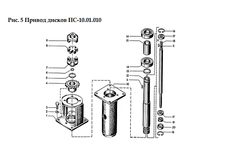 Привод дисков ПС-10.01.010: купить в Воронеже