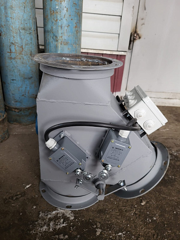 Клапан односторонний Ф-200 с электроприводом : купить в Воронеже