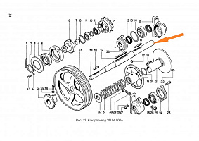 Вал ЗП 04.606 контрпривод: купить в Воронеже