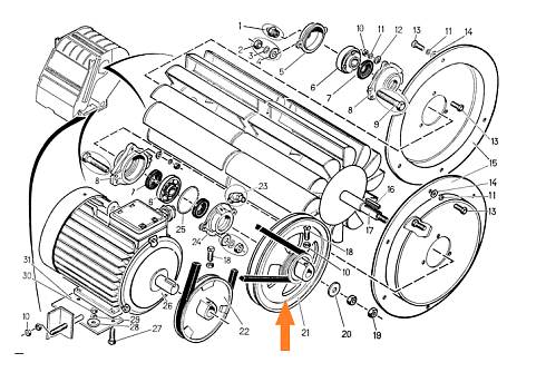 Шкив МПО 50.04.102: купить в Воронеже
