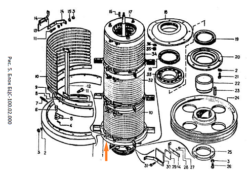 Отбойник А1-БЦС-100.02.024 (50.32.412): купить в Воронеже