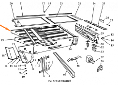 Корпус решетного стана ЗВТ 85.010 (нижний): купить в Воронеже