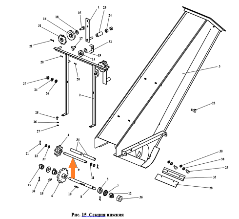 Вал ЗПМ 05.639 (ф. 20 мм): купить в Воронеже Вал ЗПМ 05.639 (ф. 20 мм): купить в Воронеже