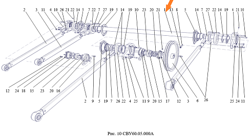 Вал главный СВУ 60.05.010А: купить в Воронеже