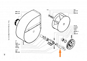 Вал ОВИ 03.606 (вентилятор): купить в Воронеже