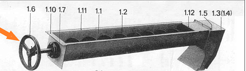 Шкив шнека первичной аспирации К 527, 547 : купить в Воронеже