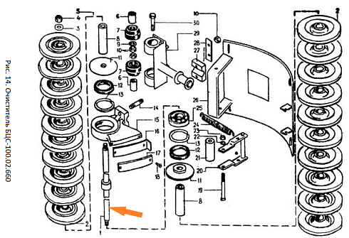 Ось А1-БЦС-100.02.830 (50.32.830): купить в Воронеже
