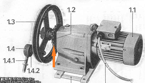 Звездочка мотор-редуктора К527 z=18 t=19,05: купить в Воронеже