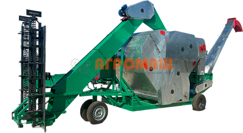 Мобильный зерноочистительный комплекс МЗК-100М цинк: купить в Воронеже