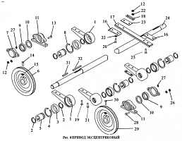 Привод эксцентриковый ЗВТ 86.000 (ЗВС-20А) нов.: купить в Воронеже