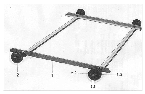 Щеточная тележка К 527 НРС: купить в Воронеже