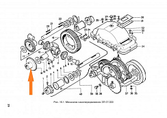 Шестерня коническая ЗМ 07.603 (z=28) со шпонкой: купить в Воронеже