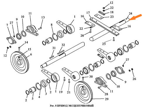 Вал ЗВТ 02.655: купить в Воронеже