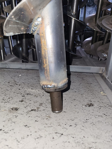 Шнек первичной аспирации К 527, К 547 (длинная цапфа, правый.): купить в Воронеже