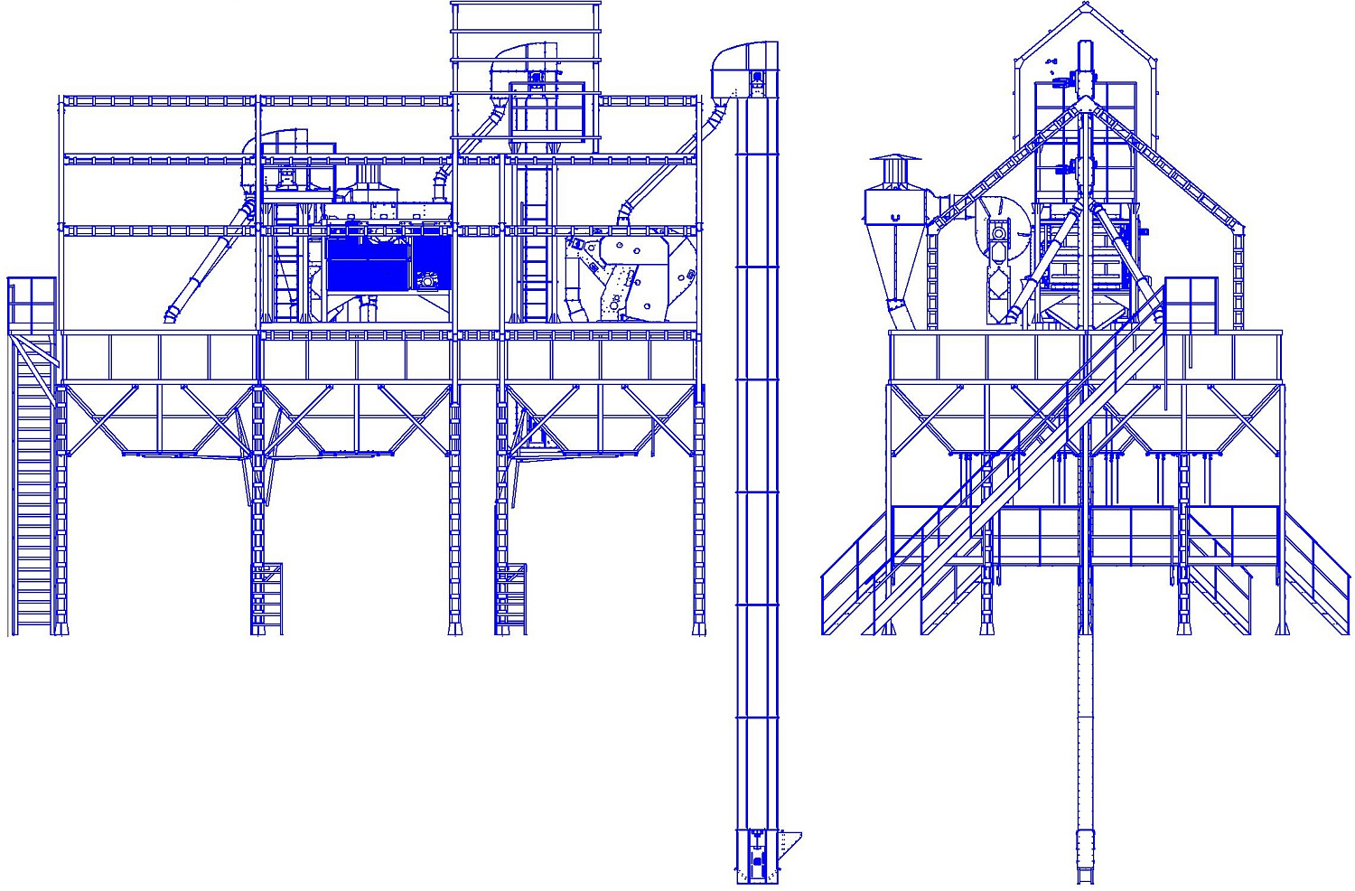 Металлоконструкция: Двухбункерный: купить в Воронеже