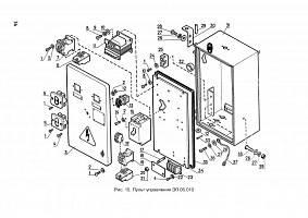 Пульт управления ЗП 05.010 (с частотником): купить в Воронеже