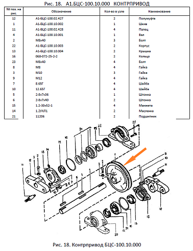 Шкив А1-БЦС-100.10.002 (d=180*30в(б)=1 руч.): купить в Воронеже