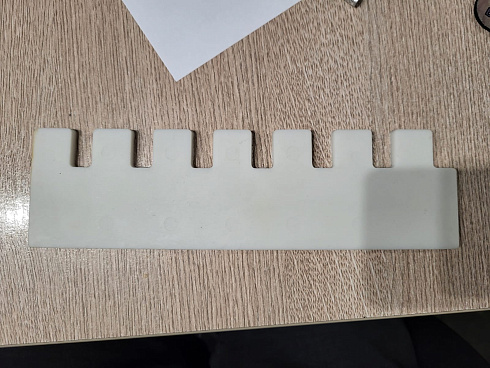 Щетка очистки верх. решета К-527 селикон (к-т 65шт) идет на верхнии стан: купить в Воронеже